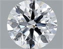Natural Diamond 0.80 Carats, Round with Excellent Cut, I Color, VVS2 Clarity and Certified by GIA
