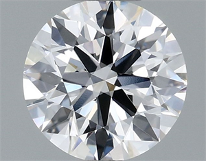 Picture of Natural Diamond 0.80 Carats, Round with Excellent Cut, I Color, VVS2 Clarity and Certified by GIA