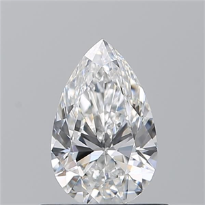 Picture of Natural Diamond 0.70 Carats, Pear with  Cut, E Color, VS1 Clarity and Certified by GIA
