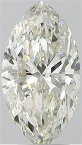 Picture of Natural Diamond 3.01 Carats, Marquise with  Cut, I Color, SI2 Clarity and Certified by IGI