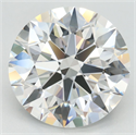 Del inventario de diamantes de laboratorio, 5.08 quilates, Redondo , Color E, claridad VVS1 y certificado GIA