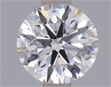 Lab Grown Diamond 1.00 Carats, Round with Ideal Cut, D Color, VS1 Clarity and Certified by IGI