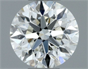 Diamante Natural 0.60 quilates, Redondo , Color H, claridad VVS1 y certificado IGI