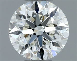 Foto Diamante Natural 0.60 quilates, Redondo , Color H, claridad VVS1 y certificado IGI de
