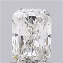 Natural Diamond 1.00 Carats, Radiant with  Cut, I Color, SI1 Clarity and Certified by GIA
