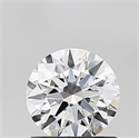 Del inventario de diamantes de laboratorio, 1.01 quilates, Redondo , Color D, claridad VVS2 y certificado IGI
