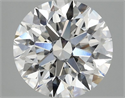 Del inventario de diamantes de laboratorio, 3.03 quilates, Redondo , Color G, claridad VS1 y certificado IGI
