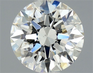 Foto Diamante Natural 0.80 quilates, Redondo , Color I, claridad SI1 y certificado GIA de