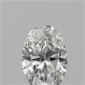 Diamante Natural 0.19 quilates, Ovalado , Color D, claridad VS1 y certificado GIA