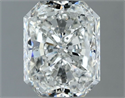 Natural Diamond 2.01 Carats, Radiant with  Cut, H Color, SI2 Clarity and Certified by GIA