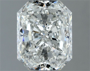Picture of Natural Diamond 2.01 Carats, Radiant with  Cut, H Color, SI2 Clarity and Certified by GIA