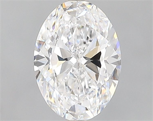 Picture of Natural Diamond 1.00 Carats, Oval with  Cut, D Color, VVS1 Clarity and Certified by GIA