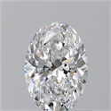 Diamante Natural 0.75 quilates, Ovalado , Color E, claridad VVS1 y certificado GIA
