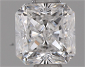 Natural Diamond 0.50 Carats, Radiant with  Cut, E Color, SI2 Clarity and Certified by GIA