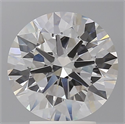 Del inventario de diamantes de laboratorio, 3.60 quilates, Redondo , Color E, claridad VVS2 y certificado IGI