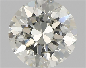 Foto Diamante Natural 0.80 quilates, Redondo , Color L, claridad SI1 y certificado GIA de
