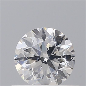 Foto Diamante Natural 0.40 quilates, Redondo , Color E, claridad SI2 y certificado GIA de