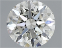 Natural Diamond 0.70 Carats, Round with Very Good Cut, K Color, VS2 Clarity and Certified by GIA