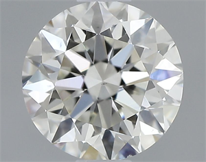 Picture of Natural Diamond 0.70 Carats, Round with Very Good Cut, K Color, VS2 Clarity and Certified by GIA
