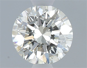 Picture of Natural Diamond 0.50 Carats, Round with Excellent Cut, I Color, VS2 Clarity and Certified by GIA