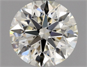 Diamante Natural 0.80 quilates, Redondo , Color J, claridad VVS1 y certificado GIA