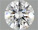 Lab Grown Diamond 2.50 Carats, Round with Excellent Cut, D Color, VVS2 Clarity and Certified by IGI