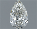 Natural Diamond 0.70 Carats, Pear with  Cut, I Color, SI1 Clarity and Certified by GIA