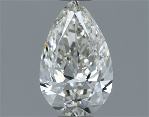 Picture of Natural Diamond 0.70 Carats, Pear with  Cut, I Color, SI1 Clarity and Certified by GIA