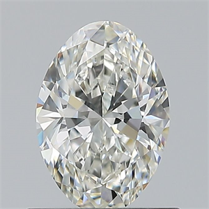 Picture of Natural Diamond 0.70 Carats, Oval with  Cut, H Color, VVS1 Clarity and Certified by GIA