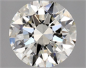 Diamante Natural 0.50 quilates, Redondo , Color K, claridad VVS1 y certificado GIA