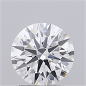 Lab Grown Diamond 1.52 Carats, Round with Ideal Cut, D Color, VS1 Clarity and Certified by IGI
