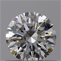 Diamante Natural 0.40 quilates, Redondo , Color G, claridad VVS1 y certificado GIA