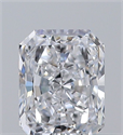 Natural Diamond 0.30 Carats, Radiant with  Cut, D Color, VS1 Clarity and Certified by GIA