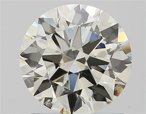 Picture of Natural Diamond 1.21 Carats, Round with Excellent Cut, K Color, VVS1 Clarity and Certified by GIA