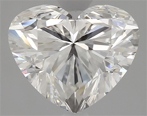 Picture of Natural Diamond 2.80 Carats, Heart with  Cut, H Color, VS2 Clarity and Certified by GIA