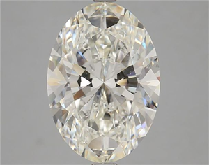 Foto Diamante Natural 5.75 quilates, Ovalado , Color I, claridad SI1 y certificado GIA de