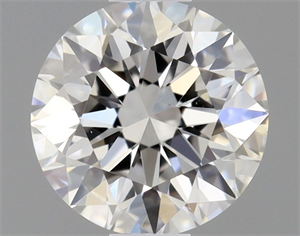 Foto Diamante Natural 0.50 quilates, Redondo , Color F, claridad VS2 y certificado GIA de