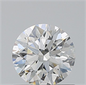 Natural Diamond 0.74 Carats, Round with Excellent Cut, G Color, VS2 Clarity and Certified by GIA