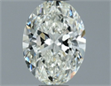 Diamante Natural 0.50 quilates, Ovalado , Color I, claridad VVS1 y certificado IGI