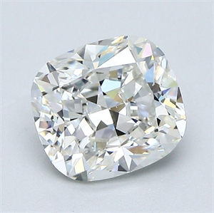 Picture of Natural Diamond 1.50 Carats, Cushion with  Cut, H Color, VVS2 Clarity and Certified by GIA