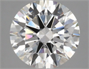 Del inventario de diamantes de laboratorio, 3.09 quilates, Redondo , Color H, claridad VS1 y certificado IGI