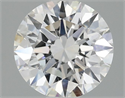 Lab Grown Diamond 1.05 Carats, Round with Ideal Cut, E Color, VVS2 Clarity and Certified by IGI