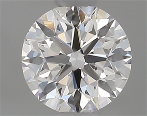 Foto Diamante Natural 0.45 quilates, Redondo , Color E, claridad SI1 y certificado GIA de