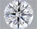 Lab Grown Diamond 1.53 Carats, Round with Ideal Cut, D Color, VS1 Clarity and Certified by IGI