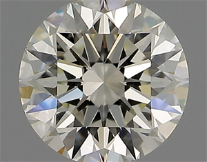 Picture of Natural Diamond 0.71 Carats, Round with Excellent Cut, J Color, VVS1 Clarity and Certified by IGI