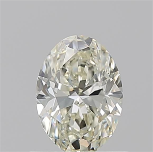 Picture of Natural Diamond 0.70 Carats, Oval with  Cut, L Color, VVS2 Clarity and Certified by GIA