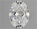 Natural Diamond 0.40 Carats, Oval with  Cut, E Color, VS1 Clarity and Certified by GIA