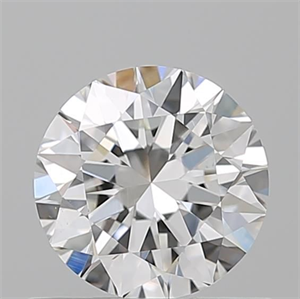 Picture of Natural Diamond 0.72 Carats, Round with Excellent Cut, G Color, VS2 Clarity and Certified by GIA