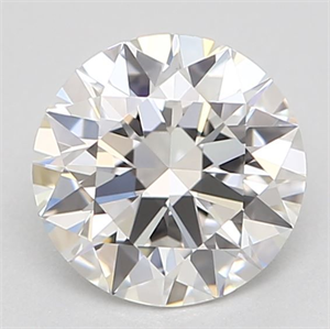 Foto Diamante Natural 0.59 quilates, Redondo , Color F, claridad VVS1 y certificado GIA de