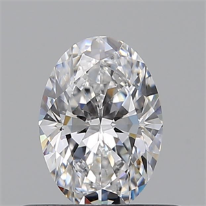 Picture of Natural Diamond 0.50 Carats, Oval with  Cut, D Color, SI1 Clarity and Certified by GIA